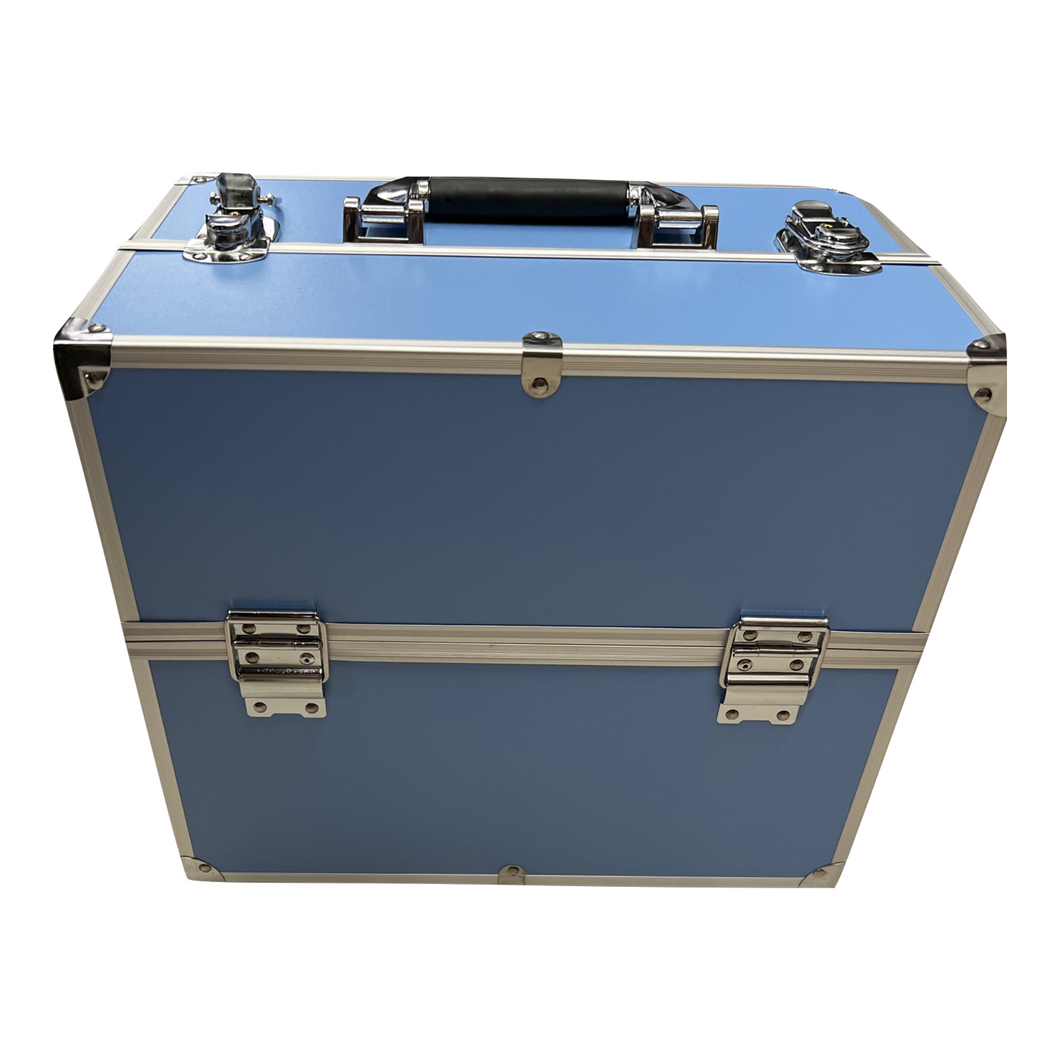 Estuche de cosméticos profesional 36.5x22x26  portátil de gran capacidad, bolsa de maquillaje de mano, a la moda, almacenamiento multicapa, caja de belleza MOD CX7365