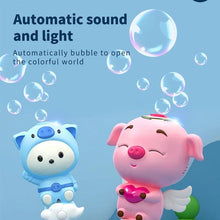 Cargar imagen en el visor de la galería, Máquina de burbujas con forma de Animal para niños,  PUERCO  corazón MOD 20628 - mychinashop.com
