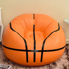 Cargar imagen en el visor de la galería, Sofá inflable de fútbol, silla de salón de aire, tumbona de baloncesto, muebles de exterior, jardín y oficina MOD TOY 141

