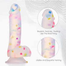 Cargar imagen en el visor de la galería, Dildo de silicona alta calidad MOD BYF-001
