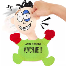 Cargar imagen en el visor de la galería, Juguetes Divertidos de boxeo para niños, figura de felpa eléctrica para aliviar el estrés, muñeca de grito con simulación de sonido, MOD JUG-020
