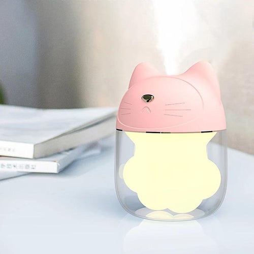 Mini humidificador de aire USB portátil cat purificador difusor de Aroma vapor uso seguro para el hogar atomizador aromaterapia JSQ199 - mychinashop.com