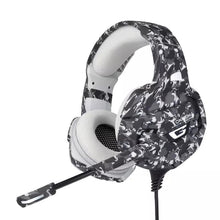 Cargar imagen en el visor de la galería, Auriculares para juegos ONIKUMA K5, auriculares estéreo de graves profundos con micrófono, auriculares con cable de luz LED para ordenador portátil, PC, PS4 Xbox - mychinashop.com

