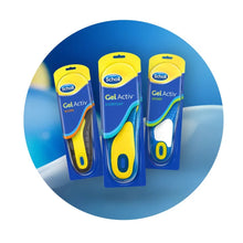 Cargar imagen en el visor de la galería, Scholl Gel Activ-plantillas de uso diario para mujer, suelas de pies ortopédicos, zapatos planos informales antideslizantes MOD 10220
