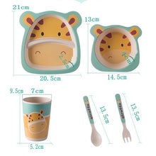 Cargar imagen en el visor de la galería, Juego de plato y cuchara con vaso kawaii MOD HB-908

