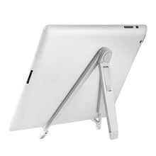 Cargar imagen en el visor de la galería, soporte plegable portátil para iPad Air Mini, para iPhone y Tablet MOD X03
