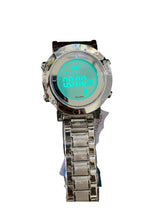 Cargar imagen en el visor de la galería, Reloj digital con luz led de acero inoxidable y cronómetro fechador
