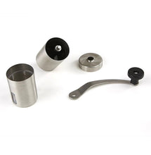 Cargar imagen en el visor de la galería, Molinillo de café Manual portátil de acero inoxidable, núcleo de molienda de cerámica, 40g de capacidad para granos de café, herramienta de cocina MOD ZE-487
