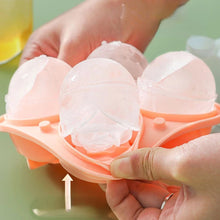 Cargar imagen en el visor de la galería, Molde rosa hielo Molde de cubitos de hielo rosa, caja de hielo de bola, bandeja de hielo congelado, fabricante de hielo de silicona, suministros de cocina Boutique de grado alimenticio, nuevo MOD 3213
