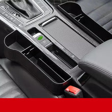 Cargar imagen en el visor de la galería, Caja de almacenamiento para hueco de asiento de coche, suministros montados en coche, caja de almacenamiento multifuncional, bolsa de almacenamiento, generación de plástico ABS Mod ZH16 SOLO NEGRAS - mychinashop.com
