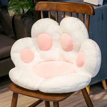 Cargar imagen en el visor de la galería, Cojín de felpa con forma de pata de Animal para niños y niñas, almohada suave de 2 tamaños para asiento, sofá de interior, decoración de silla para el hogar MOD huella
