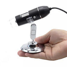 Cargar imagen en el visor de la galería, Microscopio biológico Digital 1600X/1000X/5000X, 8 LED, USB, lupas, cámara electrónica estéreo, endoscopio S-27

