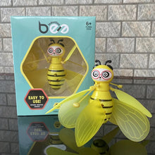 Cargar imagen en el visor de la galería, Minidron electrónico de inducción infrarroja recargable por USB para niños, juguete educativo de tecnología para interiores y exteriores MOD 8018 ABEJA
