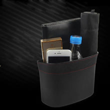 Cargar imagen en el visor de la galería, Cubo de basura negro para coche 17*14*7cm bolsa de almacenamiento para coche, accesorios para coche de basura Puerta de coche cubo de basura con Clip cajas de almacenamiento para automóvil Mod ZH-13 - mychinashop.com
