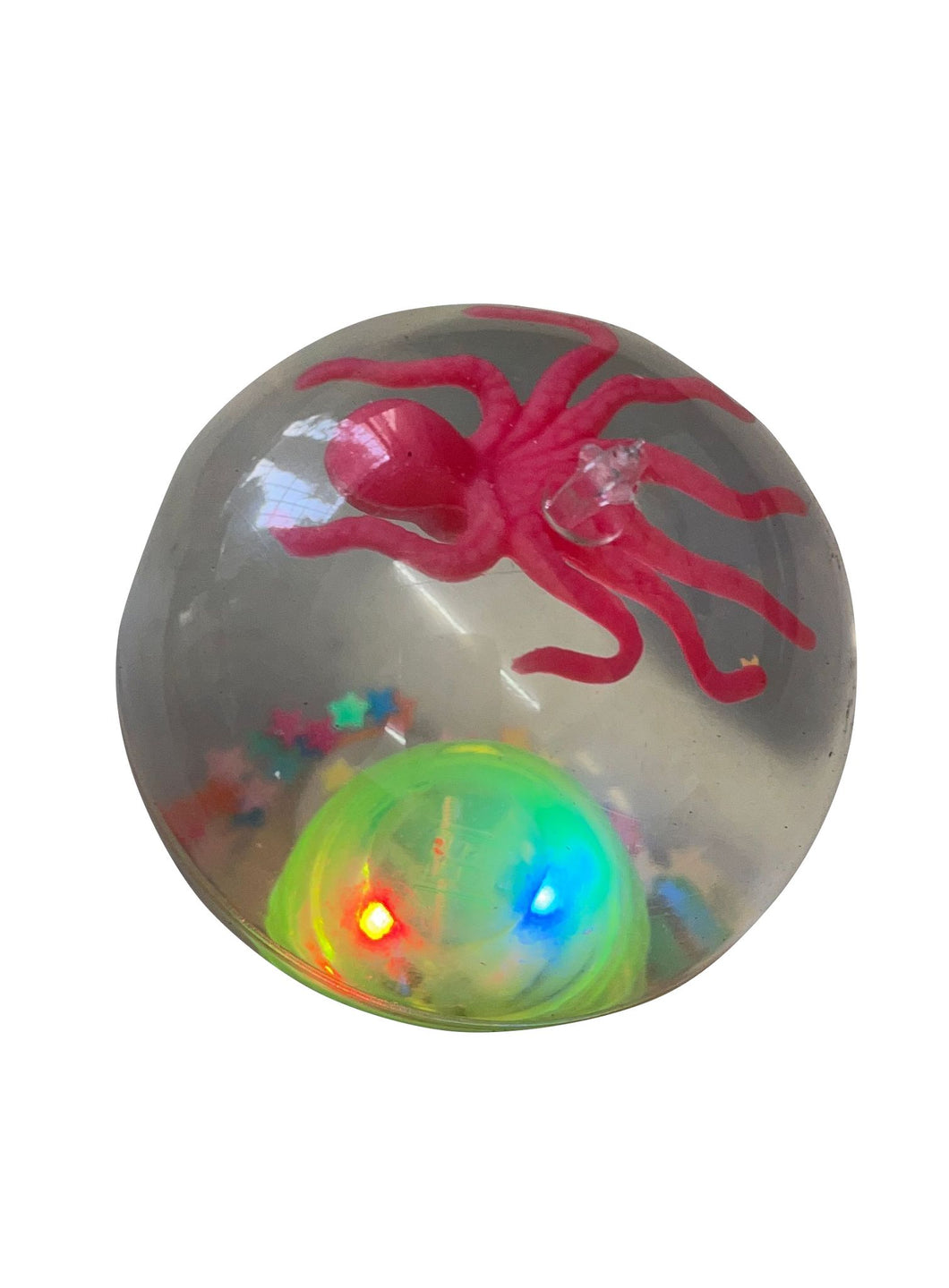 Pelota con luz transparente MOD A07-5