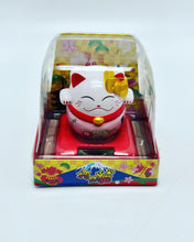 Cargar imagen en el visor de la galería, Nuevo gato de la suerte Solar que sacude la cabeza decoración del coche accesorios creativos de dibujos animados del coche varios diseños MOD ZH109,ZH111
