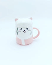 Cargar imagen en el visor de la galería, Taza de cerámica moda kawai gato MOD NK-536
