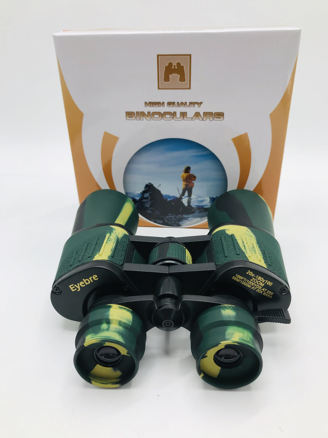 Nuevos binoculares telescópicos de alta definición aptos para caza al aire libre binoculares de baja iluminación con Zoom fijo MOD camuflaje - mychinashop.com