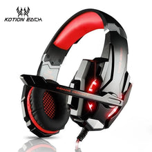 Cargar imagen en el visor de la galería, KOTION EACH-auriculares G9000 para videojuegos cascos para PS4 con micrófono, para PC, portátil, playstation 4 - mychinashop.com
