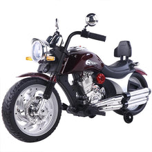 Cargar imagen en el visor de la galería, Motocicleta eléctrica 12 v moto choper juguete luz  3 a 10 años MOD BLT 0001
