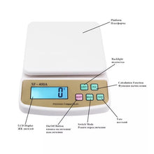 Cargar imagen en el visor de la galería, báscula de Cocina Digital con contador de peso balanza electrónica MOD SF-400A - mychinashop.com
