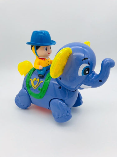 Elefante musical sonido luz MOD ZY6611A - mychinashop.com