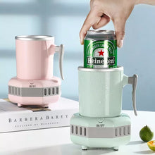 Cargar imagen en el visor de la galería, Vaso refrigerador  térmico portátil de bebidas de Cola, cerveza, café, zumo, agua ZLB-0101
