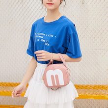 Cargar imagen en el visor de la galería, Bolso cruzado para mujer, bandolera de mano con carcasa, bonita, sencilla, coreana, cuadrada MOD BD17

