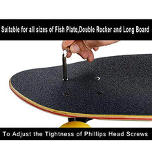 Cargar imagen en el visor de la galería, Herramientas de patineta portátil, herramienta multifunción para Skate, destornillador, llave para Longboard
