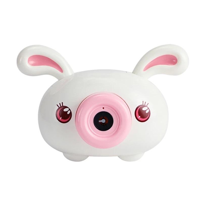 Divertida y bonita cámara de dibujos animados para niños, máquina de burbujas para bebés, máquina de burbujas automática para exteriores, regalo sorpresa para juguetes de baño - mychinashop.com