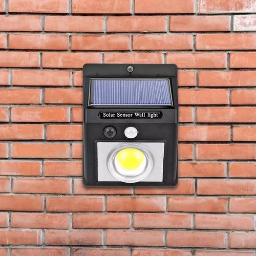 Luz de calle LED Solar al aire libre 25 37 LEDs IP64 lámpara de pared del porche Solar al aire libre con Sensor de movimiento PIR Luz de cerca de camino de jardín MOD TS-E675 - mychinashop.com