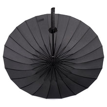 Cargar imagen en el visor de la galería, Paraguas de espada samurái japonesa para hombres y mujeres, Sombrilla japonesa creativa, de mango largo de madera, grande, a prueba de viento, Katana
