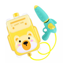 Cargar imagen en el visor de la galería, Mochila  pistola   De agua extraíble para niños, pistola de agua para exteriores, playa, piscina, juego de agua, juguete de dibujos animados, alas de Ángel, múltiples estilos

