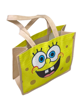 Cargar imagen en el visor de la galería, Bolsa de hombro reforzado para playa Bob esponja 19x37x16 - mychinashop.com
