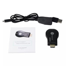 Cargar imagen en el visor de la galería, TV Stick 1080P, receptor Dongle inalámbrico de TV con wi-fi para AnyCast M2 M4 Plus, para Airplay 1080P, HDMI TV Stick para DLNA Miracast - mychinashop.com
