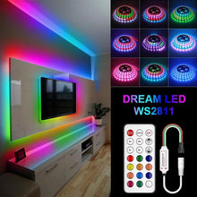 Cargar imagen en el visor de la galería, Tira de luces LED  RGB Flexible 5m con control remoto - mychinashop.com
