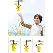 Cargar imagen en el visor de la galería, Figuras de acción de Pokémon para niños, juguetes de Pikachu drones con sensor MOD 168
