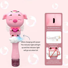 Cargar imagen en el visor de la galería, Máquina de burbujas con forma de Animal para niños,  PUERCO  corazón MOD 20628 - mychinashop.com
