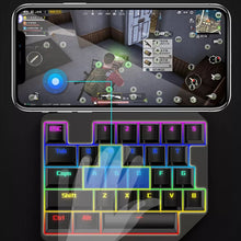 Cargar imagen en el visor de la galería, KID COMPLETO Adaptador de controlador de teclado y ratón para teléfono móvil, convertidor de juego sin retraso, Gamepad para teléfonos Android, juegos de disparo mouse ,teclado incluido MOD MIX3
