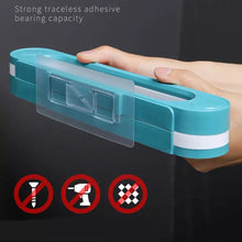Cargar imagen en el visor de la galería, Zapatero plegable de pared de uno a tres, estante para zapatos sin perforaciones, artefacto de almacenamiento para Baño MOD 680678

