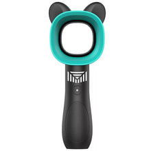Cargar imagen en el visor de la galería, Ventilador portátil sin aspas para exteriores, minienfriador de aire USB, sin hojas, de escritorio, silencioso, recargable
