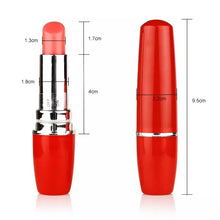 Cargar imagen en el visor de la galería, Mini vibrador de lápiz labial para mujer, consoladores de masaje , Juguetes para mujer, AV Stick, producto erotico vibradores de bala pequeños, estimulador de clíto.. dildo MOD 1092-4
