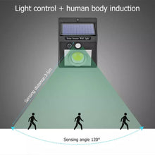 Cargar imagen en el visor de la galería, Luz de calle LED Solar al aire libre 25 37 LEDs IP64 lámpara de pared del porche Solar al aire libre con Sensor de movimiento PIR Luz de cerca de camino de jardín MOD TS-E675 - mychinashop.com
