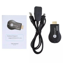 Cargar imagen en el visor de la galería, Hessy AnyCast M9 Plus receptor de llave electrónica con pantalla y WiFi Airplay HDMI TV Stick con Google Chrome acuerdo para Netflix

