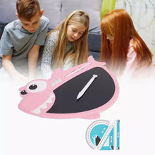 Cargar imagen en el visor de la galería, Shark-tableta de escritura LCD borrable, Libro de La Doodle a Color, dibujo de dibujos animados, arte de animales, herramientas de aprendizaje educativo MOD XZ17
