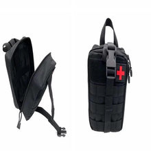 Cargar imagen en el visor de la galería, Bolsa para Kit médico táctico para exteriores, botiquín de primeros auxilios de viaje, montañismo, escalada en roca, salvavidas, deportivo, paquete de cintura
