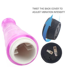 Cargar imagen en el visor de la galería, Dildo Vibrador consoladores de cristal realistas para mujer adulta, Juguetes sexuales eróticos de pene grande de velocidad múltiple MOD QSDZ-004
