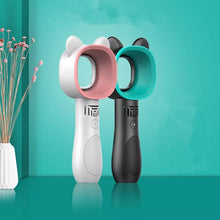 Cargar imagen en el visor de la galería, Miniventilador sin aspas para uso en el hogar y al aire libre, carga USB portátil con dispositivo de ventilación, silencioso, de 2000mAh, sin paleta, 8H MOD ZY-A2
