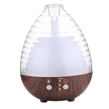 Cargar imagen en el visor de la galería, Difusor de aceites esenciales de grano de madera con USB, Sónico humidificador, vaporizador de aromaterapia para el hogar MOD AJ-506
