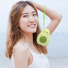 Cargar imagen en el visor de la galería, Altavoz Bluetooth con aguacate y carga USB, minialtavoz portátil MOD ZE-336
